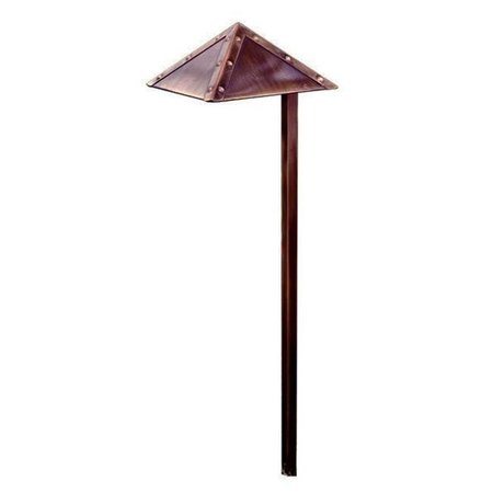 DABMAR LIGHTING Dabmar Lighting LV45-ABZ Brass Path; Walkway and Area Light; Antique Bronze LV45-ABZ